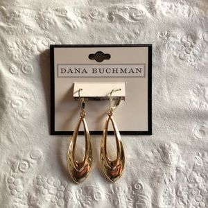 Dana Bachman gold color earrings
